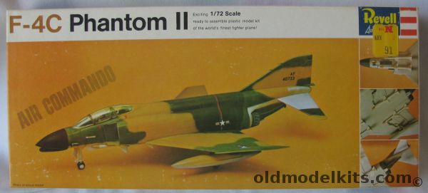 Revell 1/72 F-4C Phantom II Air Commando Series, H229 plastic model kit